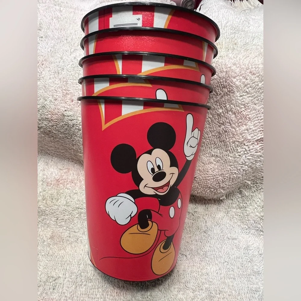 Disney Mickey Mouse Red Party Cups (5)